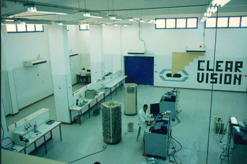 Finishing work in construction