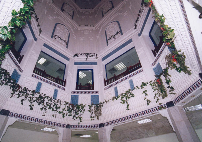 Finishing work in construction